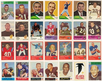 1960-1967 Philadelphia and Fleer Football Collection (400+) Including Hall of Famers